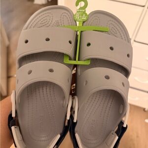 CROCS Men's Gray Sandals